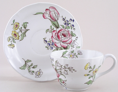 Breakfast Cup and Saucer c1970s